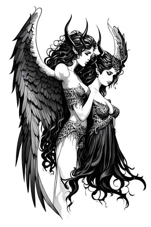 Gemini Angel And Demon
