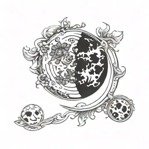 Semi Moon Merging Together