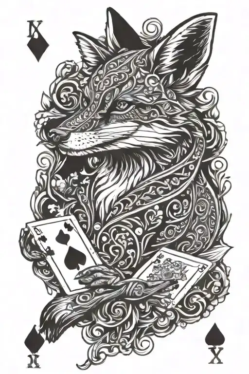 Fox Plays Cards