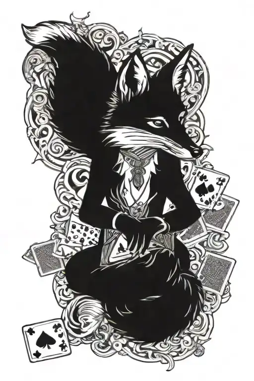 Fox Plays Cards