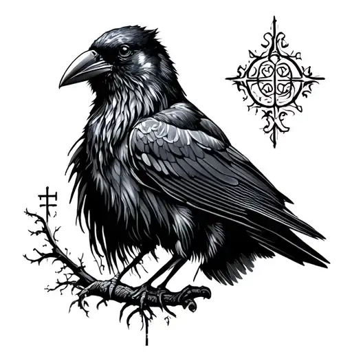 Orthodox Christian With Crow