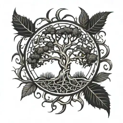 Tree Of Life With Thorns