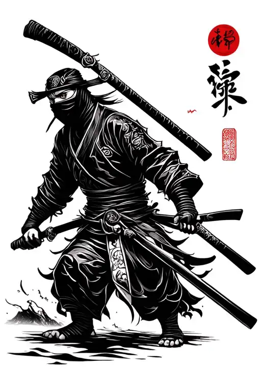 Ninja Japan Background