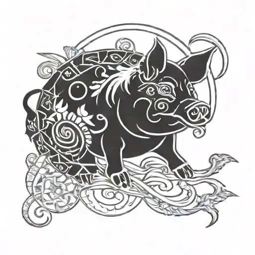 Chinise Horoscope Pig And Scorpio Zodiac Sign
