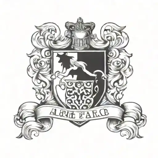 Mother And Father Family Crest