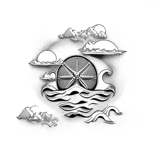 Beach Tide Words Waves