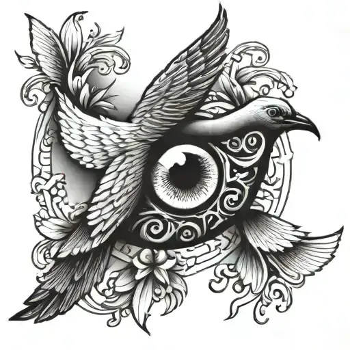 Eye And Dove