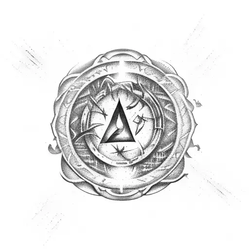 A Powerful Spell Incantation Written In Occult Script With A Rock And Roll Aesthetic