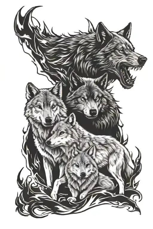 Wolf Family Is All