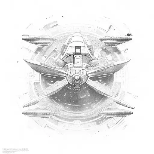 A Futuristic Spaceship From Interstellar Flying Through A Galaxy Filled With Valorant Characters