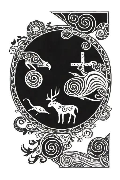 Nordic Petroglyph Symbols Incorporated