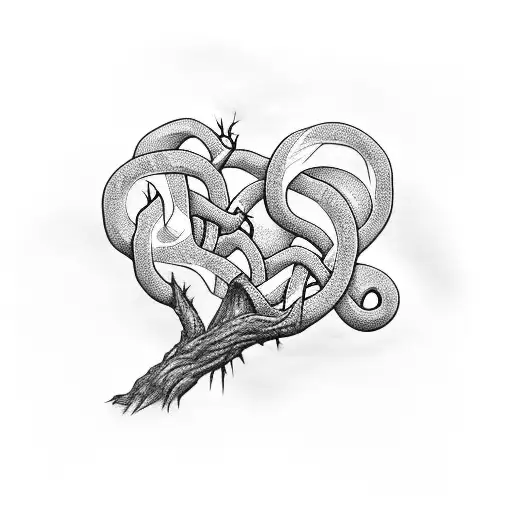 Tree With Trunk As Dna