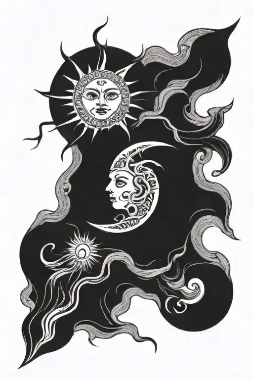 Scol And Hati Sun And Moon