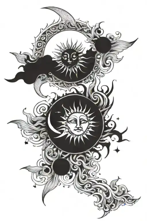 Scol And Hati Sun And Moon