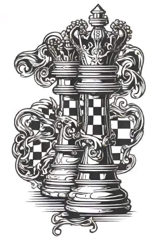 Chess Piece King Symbol