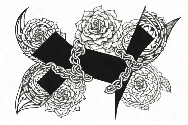 Bracelet On The Left Forearm Stretch Each Other