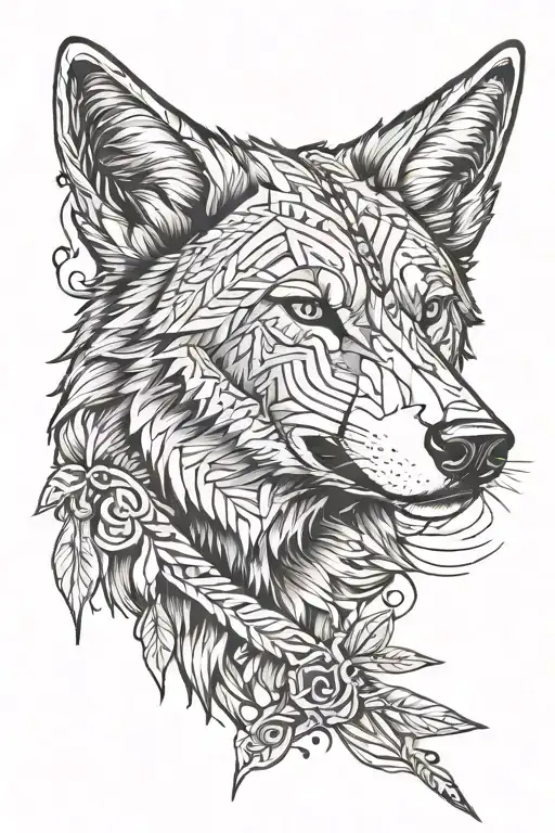 Wolf And Arrow Piercing