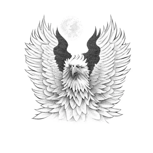 Trump Riding A Majestic Eagle