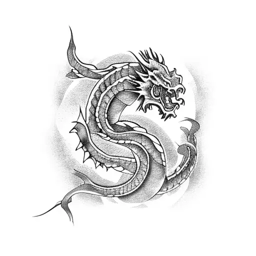 Japanese Dragon Traditional