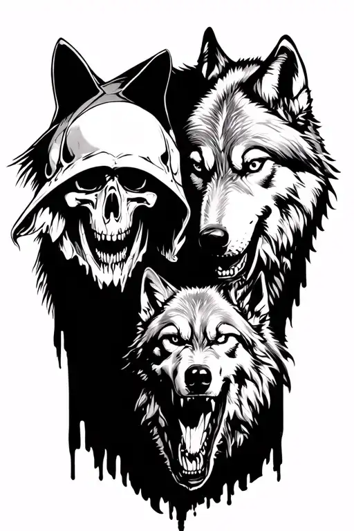 Reaper And Wolves Ready To Attack