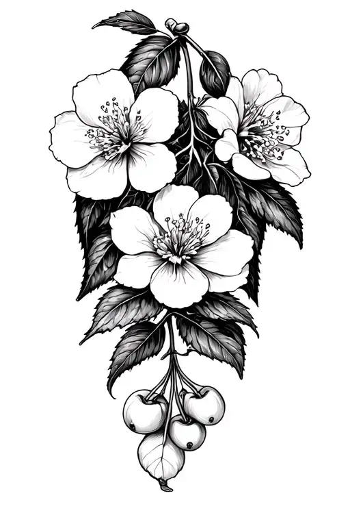 Cherry Blossum Circle