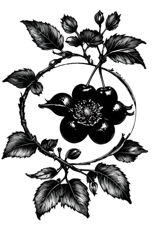 Cherry Blossum Circle