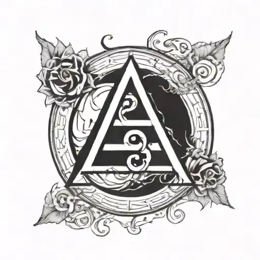 Alpha And Omega Symbol