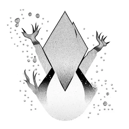 A Snowboarder On A Bubble Mountain