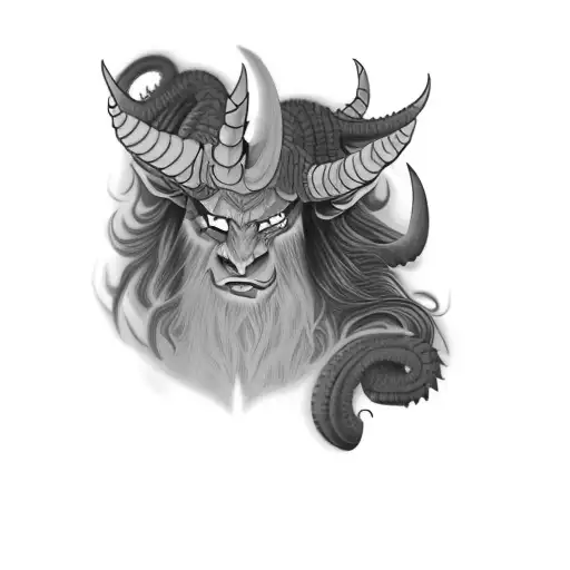A Horned Demon