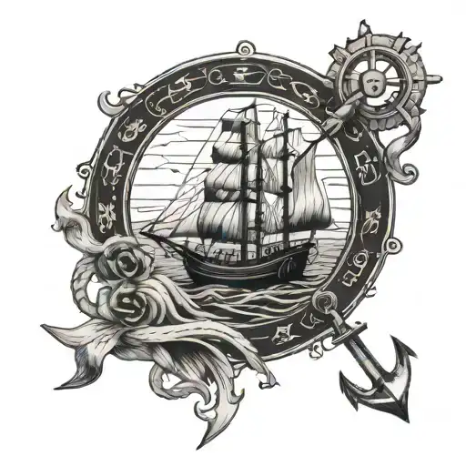 Seal And Boat Anchor