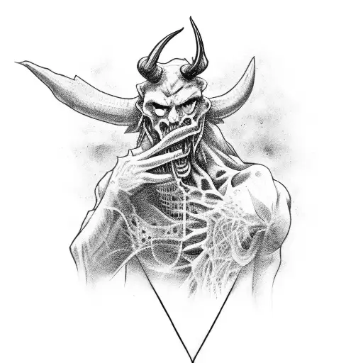 A Demon Doctor Caring For A Wounded Godson