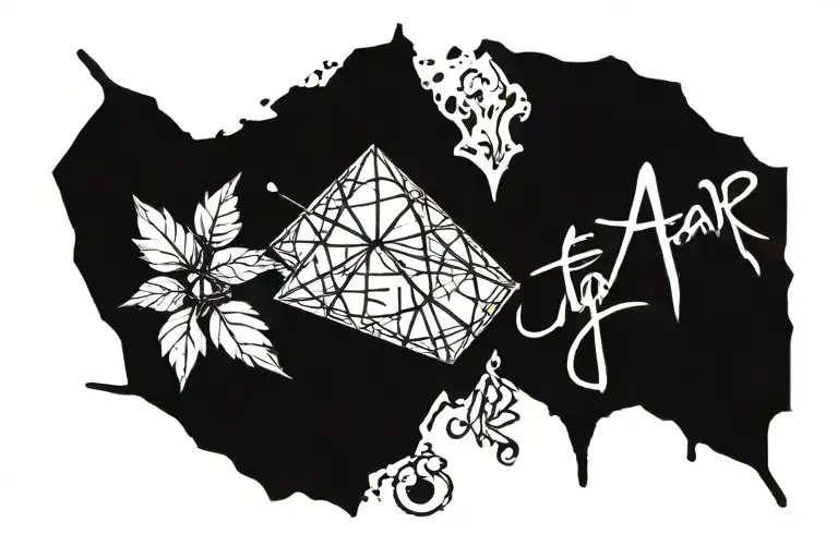 Fear Is A Liar Written In Handwriting With A Diamond At Each End