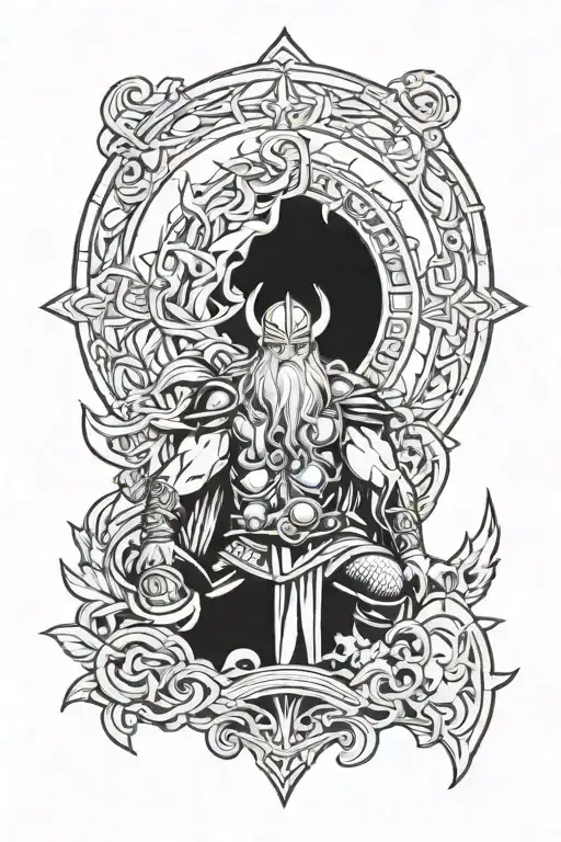 Thor Odin Hella Loki