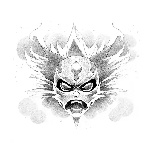 Anime Ichigo Black Form