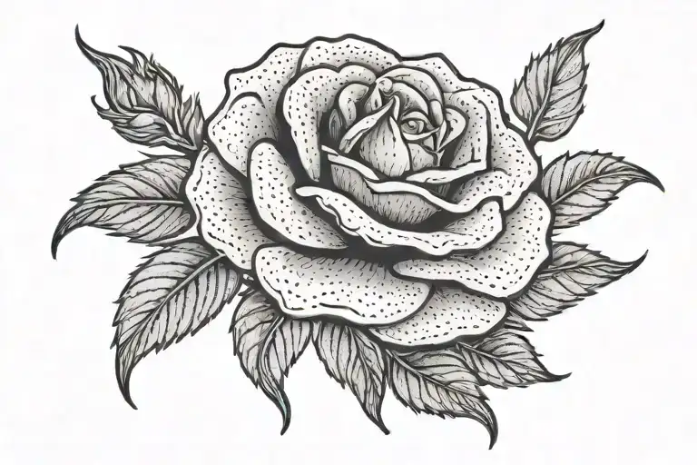 A Small Rose With The Letzer G Hidden Inside