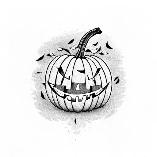 Flaming Pumpkin Halloween