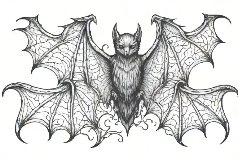 Scary Bat Wings