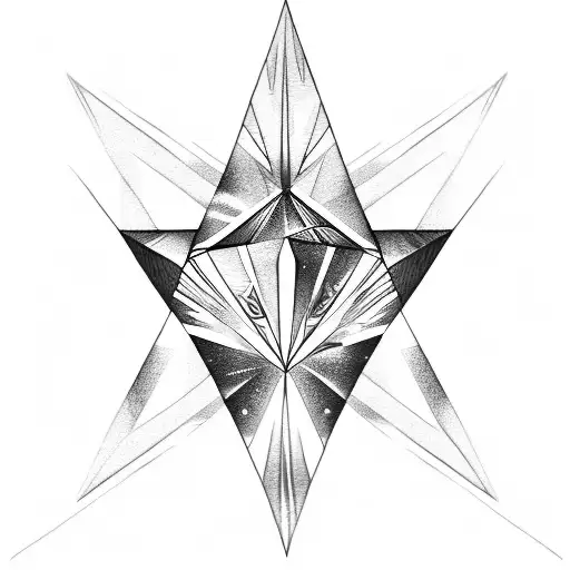 Diamond With Crack Down The Middle