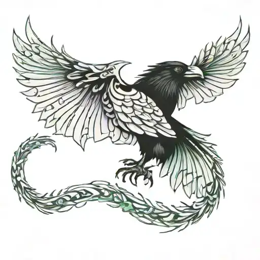 Raven A Wild Jade Dragon