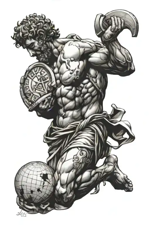 Greek God Atlas