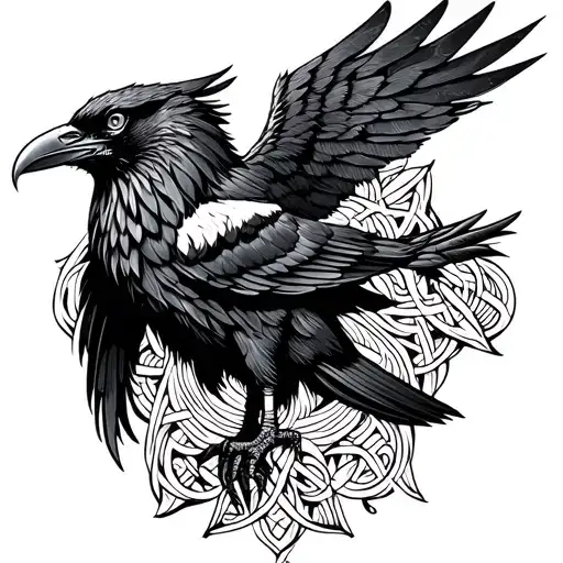 Celtic Raven