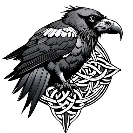 Celtic Raven