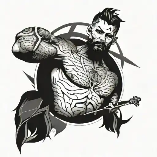 Mixed Charector Piercing With Accept Pain Men