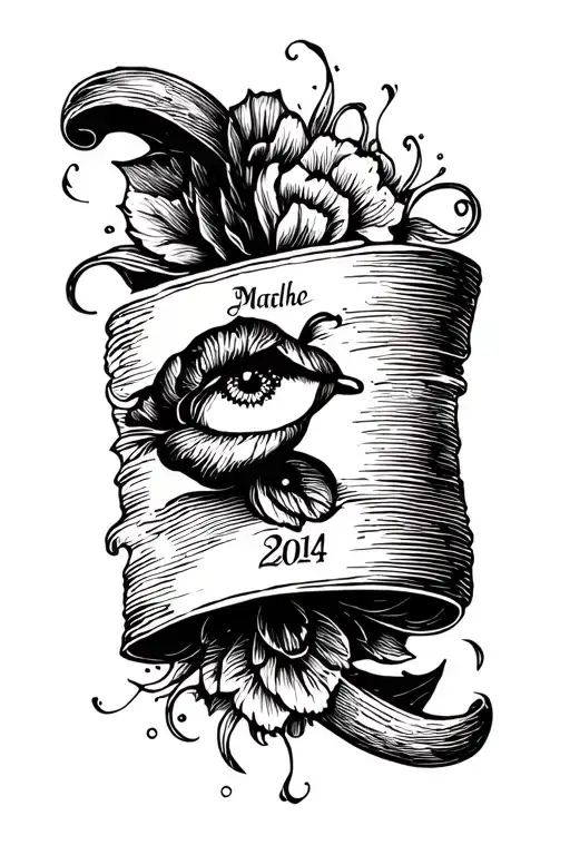 Scroll With Birthdate