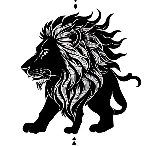 Leo Lion Spiritual Representation