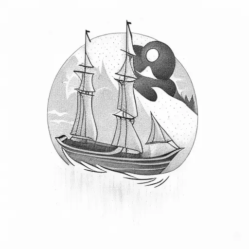 The Word Nomad And A Boat