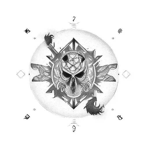 Cancer Sign With Infitnity Sign And The Number 7