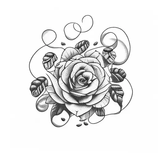 Coffee And Hops Plants Intertwined