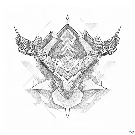 Shoulder Tattoo Patterns Dark Armor No 3D