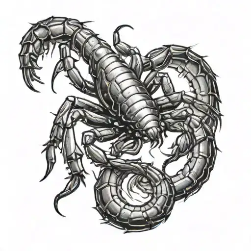 Incorporate Unforgiven Into A Scorpion Design